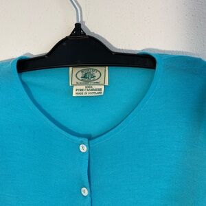 Blue made in Scotland Cashmere
